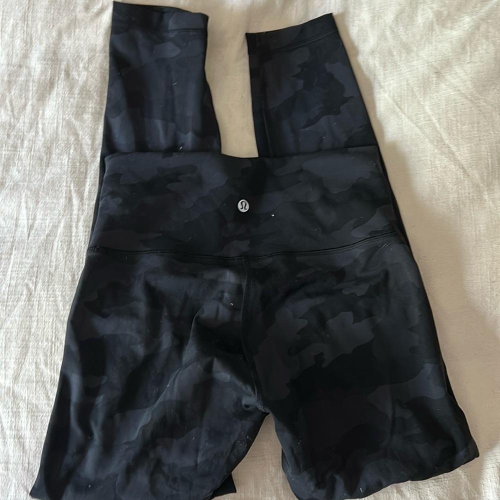 Lululemon black camo leggings